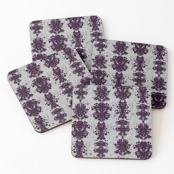 Item preview, Rorschach - Aubergine Purple designed and sold by Shanna Lenè Hattaway.