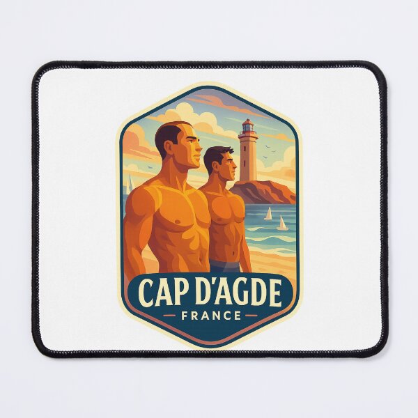 Item preview, Cap d’Agde, France – Languedoc Beach and Lighthouse Coast designed and sold by Places On Earth.