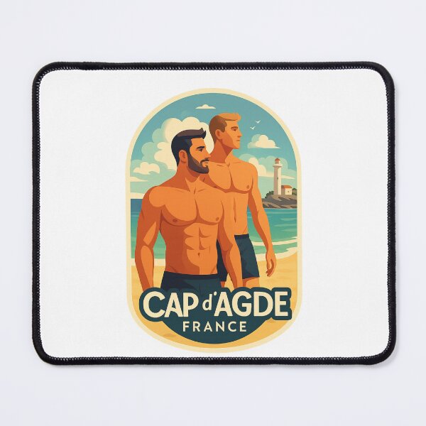 Item preview,  Cap d’Agde, France – Coastal Walk and Lighthouse Horizon designed and sold by Places On Earth.
