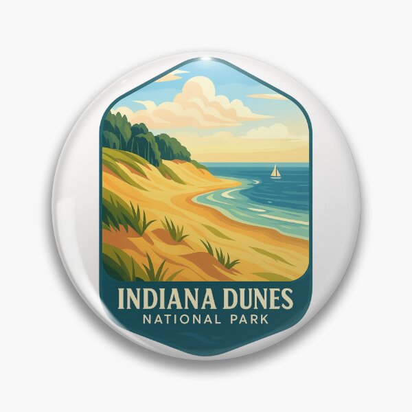 Item preview, Indiana Dunes National Park – Lake Michigan Shoreline designed and sold by Places On Earth.