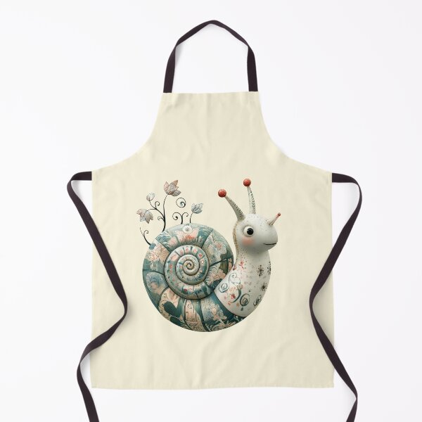 Item preview, Whimsical Botanical Snail designed and sold by CharlottePlaceArt.