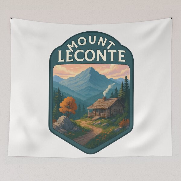 Item preview, Mount LeConte – Autumn at LeConte Lodge designed and sold by Places On Earth.