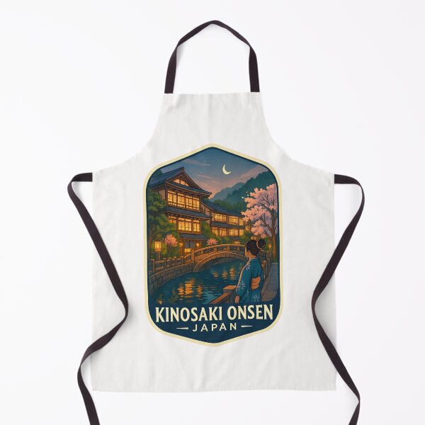 Item preview, Kinosaki Onsen, Japan – Cherry Blossoms and Canal Walk designed and sold by Places On Earth.