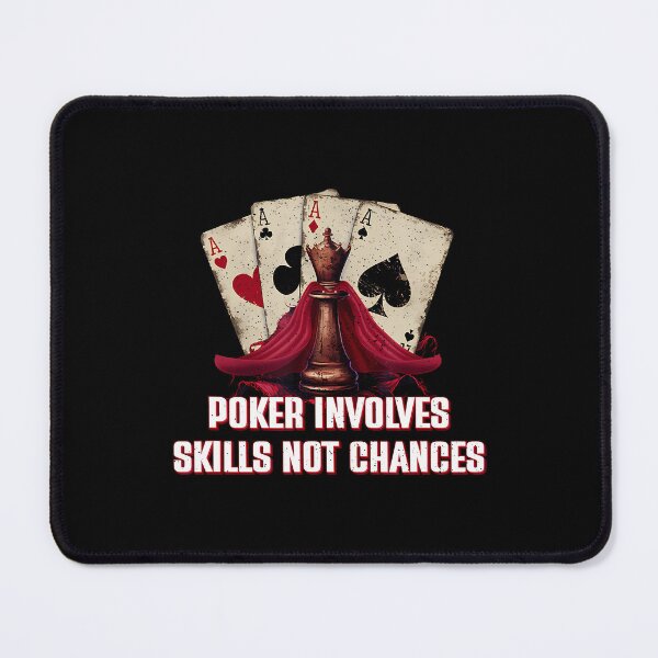 Item preview, Poker Involves Skills Not Chances Card Game Friends designed and sold by MyraLorri.