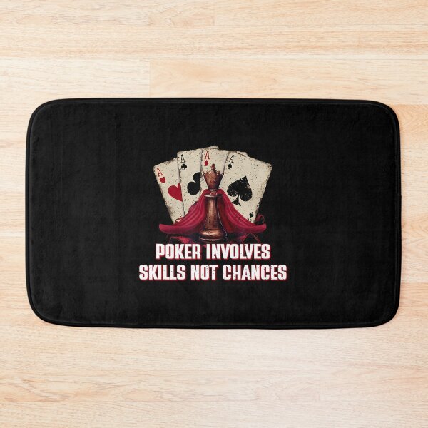 Item preview, Poker Involves Skills Not Chances Card Game Friends designed and sold by MyraLorri.