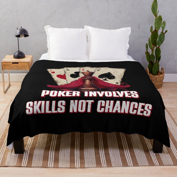 Item preview, Poker Involves Skills Not Chances Card Game Friends designed and sold by MyraLorri.