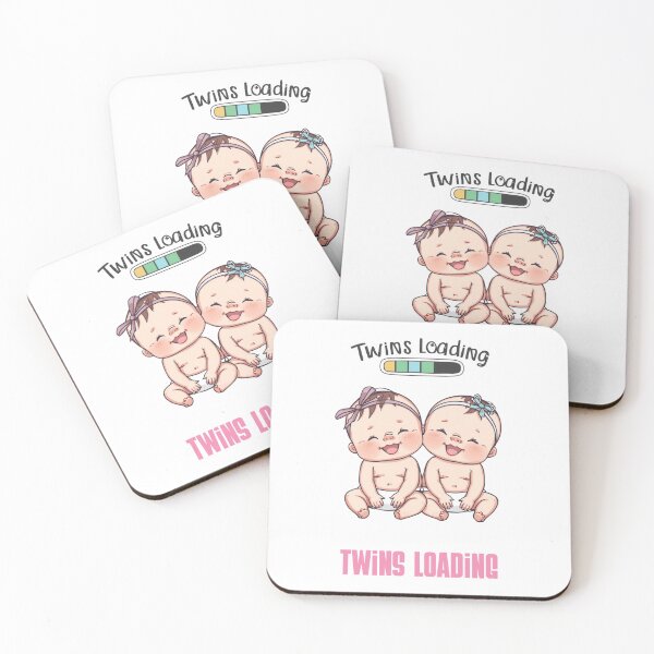 Item preview, Twins Loading Pregnancy Announcement designed and sold by Ritascreations.