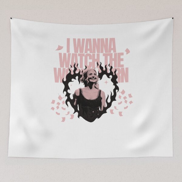 Item preview, REGINA 'World Burn' Grunge for men women designed and sold by ErnestRic.