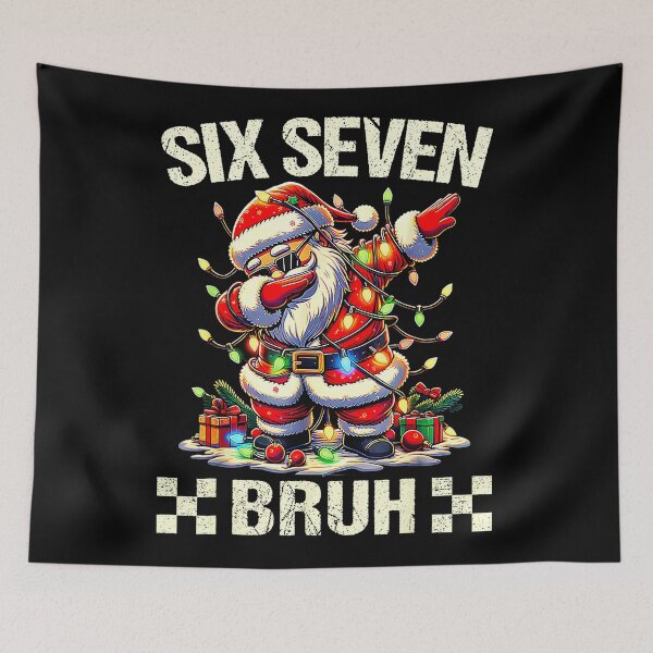 Item preview, 67 Six Seven Burh Funny Christmas 6 7 Meme   designed and sold by JEFDodsonArt.