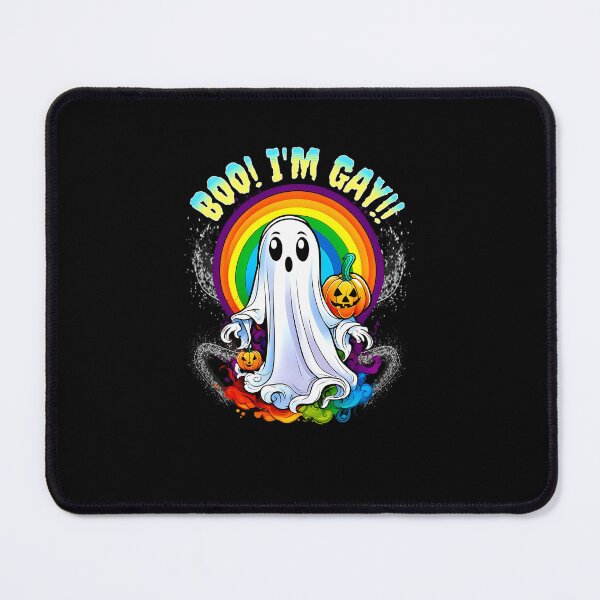 Item preview, Boo I'm Gay Funny Rainbow Ghost Pride designed and sold by PoppyMathy.