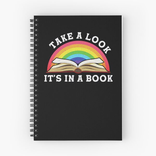 Item preview, Book Rainbow, Rainbow Book Reading Lovers, Fuuny Quote, Take A Look Its In A Book, Cute Rainbow Book designed and sold by PoppyMathy.