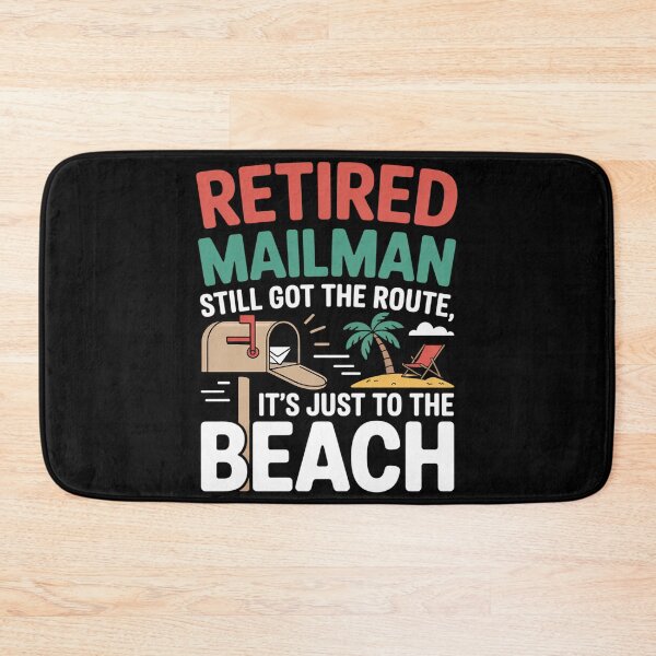 Item preview, Retired Mailman Beach Lover Retirement Retiree designed and sold by DetroitMug.