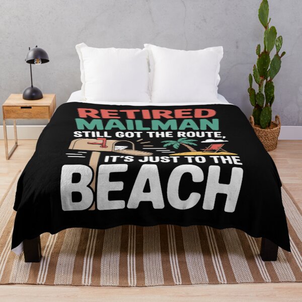 Item preview, Retired Mailman Beach Lover Retirement Retiree designed and sold by DetroitMug.