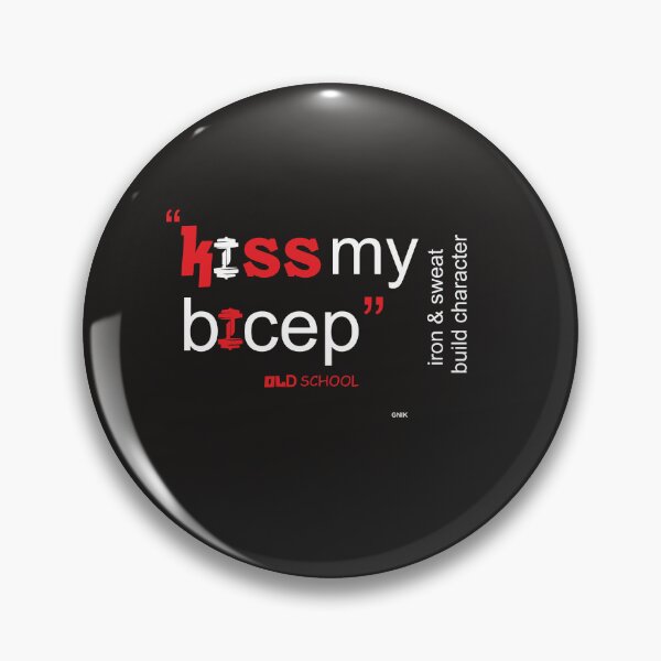 Item preview, “Kiss My Bicep” designed and sold by glavinik.