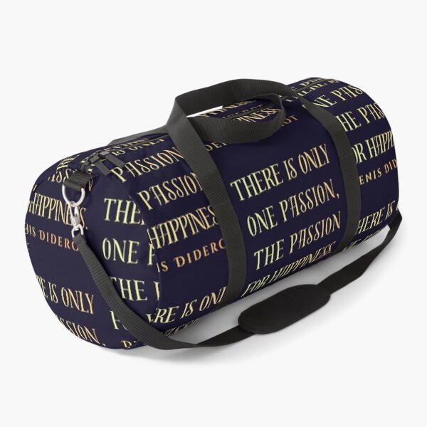 Item preview, Denis Diderot quote: There is only one passion, the passion for happiness. designed and sold by artbleed.