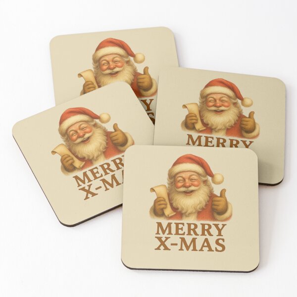 Item preview, Cheerful Santa Holding Christmas Wish List designed and sold by Morna123.