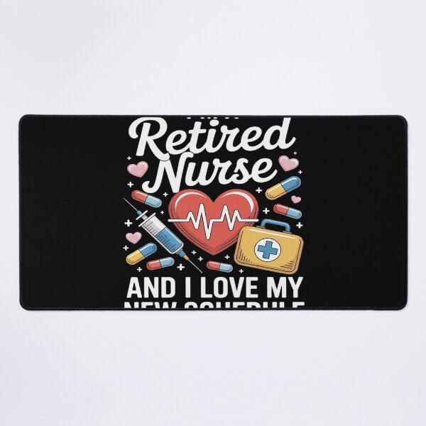 Item preview, Retired Nurse Nursing Retirements My New Schedule designed and sold by DetroitMug.