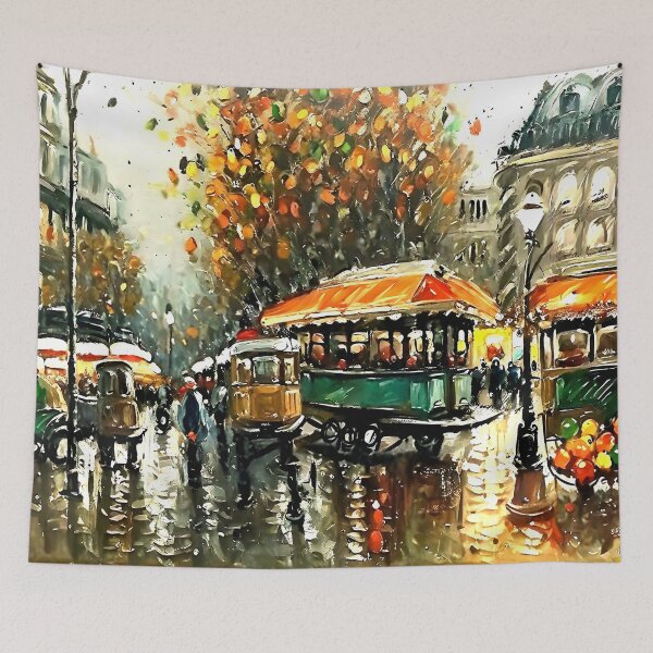 Item preview, Flower Market at Madeleine - 05 designed and sold by artdesignsnow.