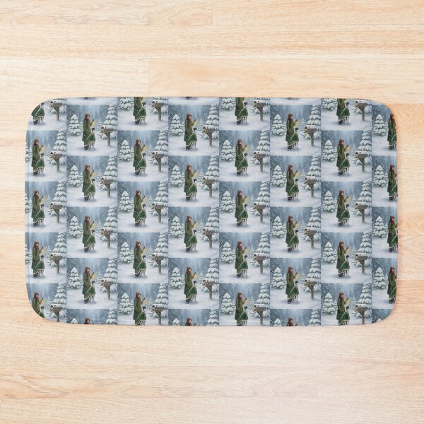 Item preview, Christmas Mailbox Scene with Greyhound and Woman in Green designed and sold by zoughlal.