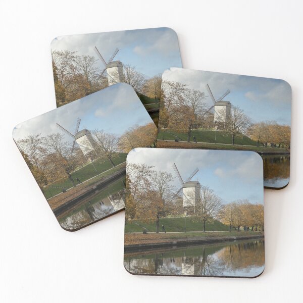 Item preview, Bruges Windmills Autumn Reflections  designed and sold by Imladris01.