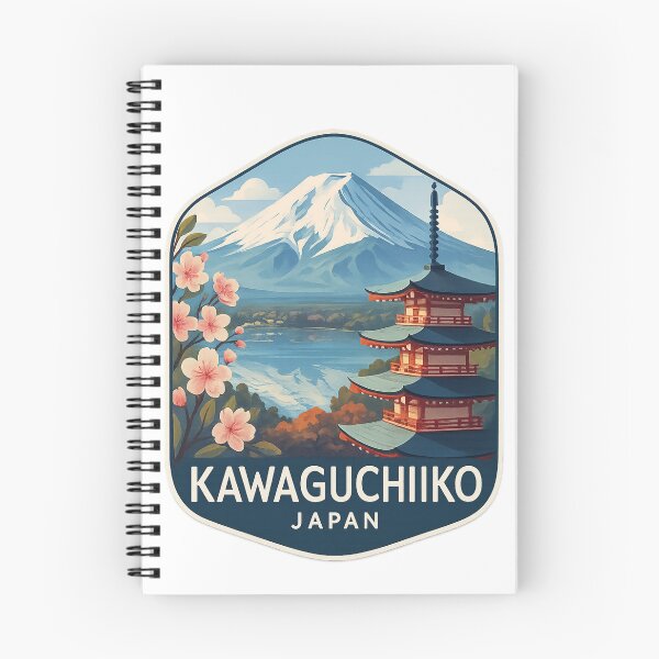 Item preview, Kawaguchiko – Cherry Blossoms by the Lake at Sunset designed and sold by Aryabek.