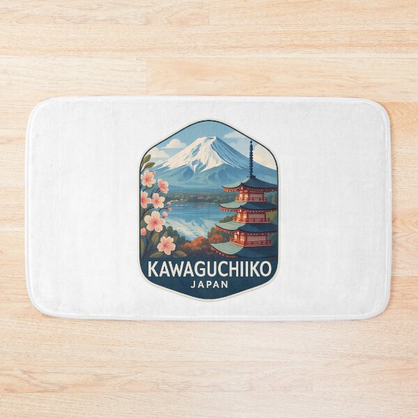Item preview, Kawaguchiko – Cherry Blossoms by the Lake at Sunset designed and sold by Aryabek.