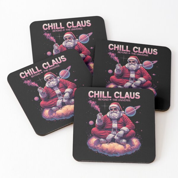 Item preview, Chill Claus Beyond the Universe – Cool Space Santa Cosmic Vibes designed and sold by PLUSHIWORLDtm.