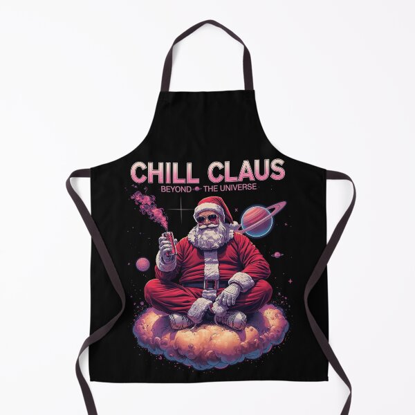 Item preview, Chill Claus Beyond the Universe – Cool Space Santa Cosmic Vibes designed and sold by PLUSHIWORLDtm.