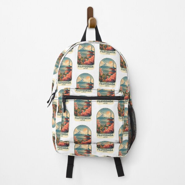 Item preview, Fujiyoshida – Sunset Over the City and Mount Fuji designed and sold by Aryabek.