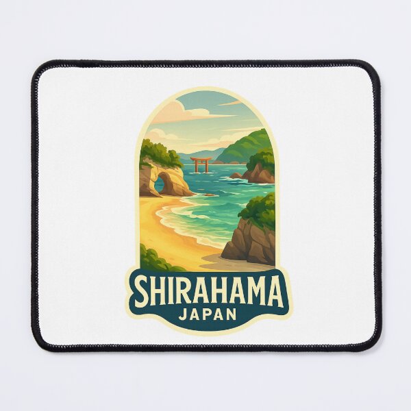 Item preview, Shirahama – Seaside Torii and Coastal Beauty designed and sold by Aryabek.