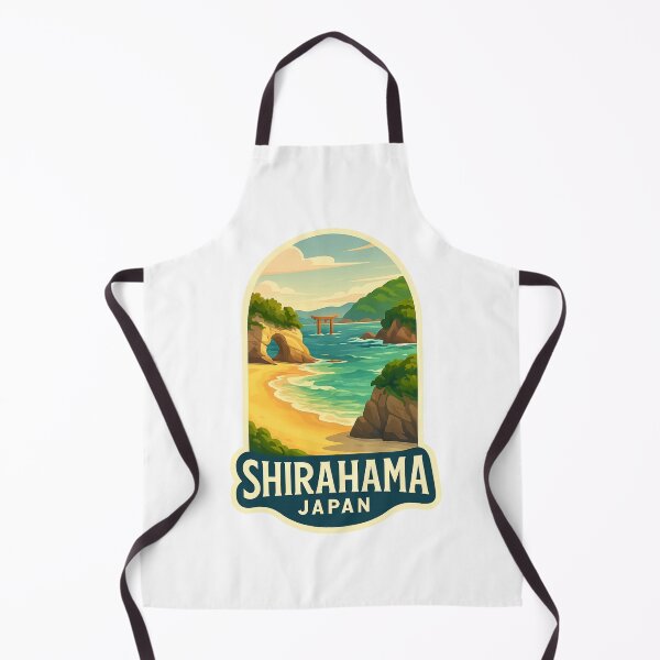 Item preview, Shirahama – Seaside Torii and Coastal Beauty designed and sold by Aryabek.