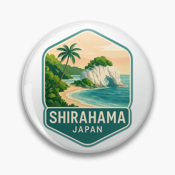 Item preview, Shirahama – Tropical Coastline and Rock Arch designed and sold by Aryabek.