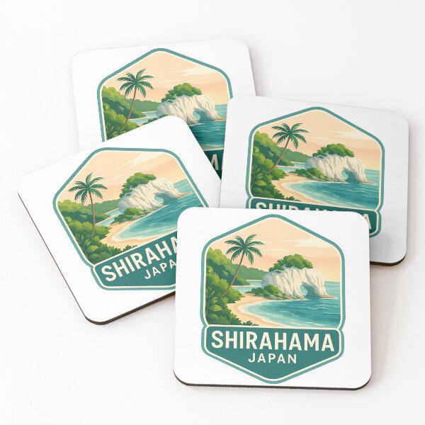 Item preview, Shirahama – Tropical Coastline and Rock Arch designed and sold by Aryabek.