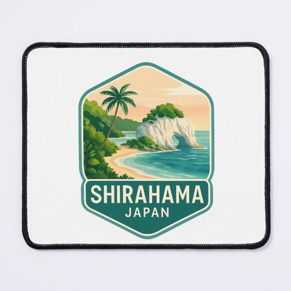 Item preview, Shirahama – Tropical Coastline and Rock Arch designed and sold by Aryabek.