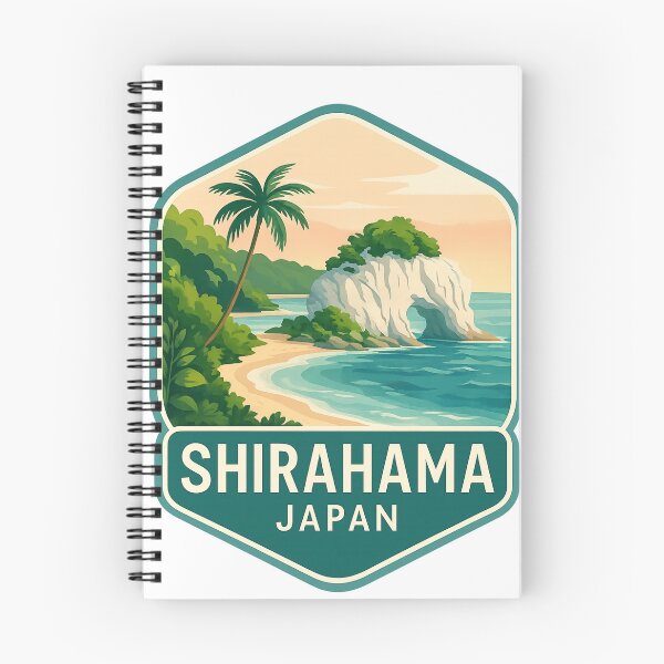 Item preview, Shirahama – Tropical Coastline and Rock Arch designed and sold by Aryabek.