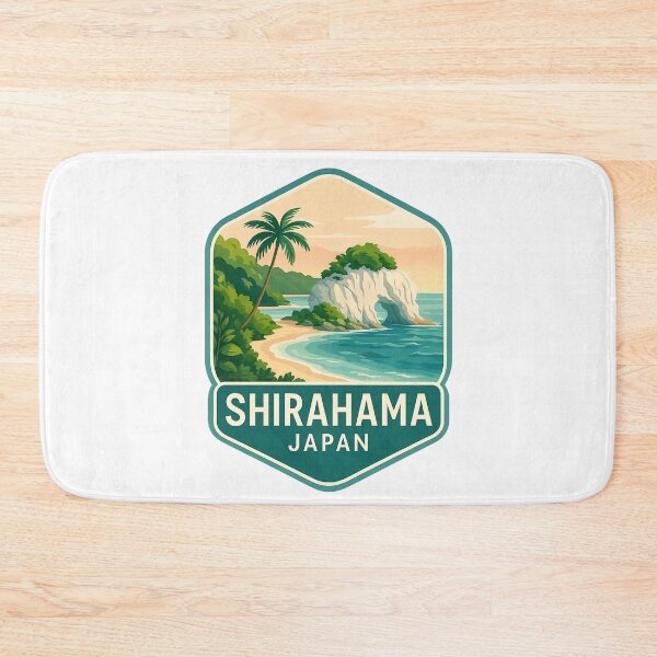 Item preview, Shirahama – Tropical Coastline and Rock Arch designed and sold by Aryabek.