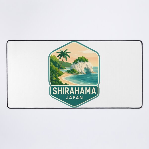 Item preview, Shirahama – Tropical Coastline and Rock Arch designed and sold by Aryabek.