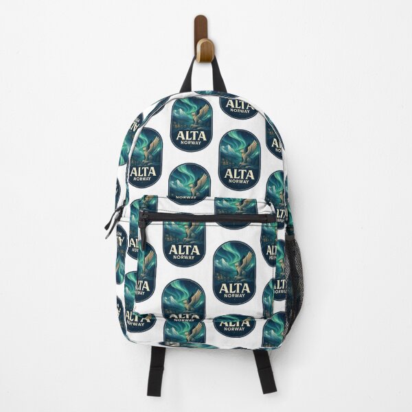 Item preview, Alta – Aurora Over Fjords and Winged Guardian designed and sold by Aryabek.