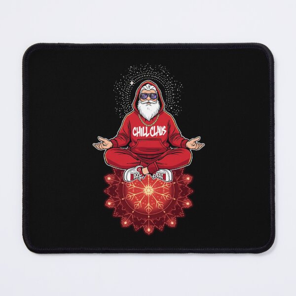 Item preview, Chill Claus Meditation – Zen Santa in Hoodie Christmas Design designed and sold by PLUSHIWORLDtm.