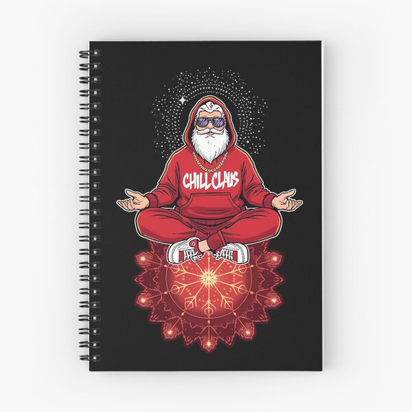 Item preview, Chill Claus Meditation – Zen Santa in Hoodie Christmas Design designed and sold by PLUSHIWORLDtm.