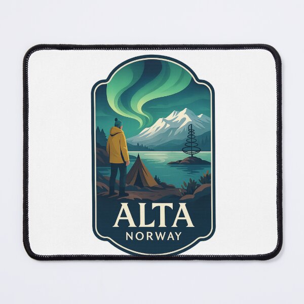 Item preview, Alta – Arctic Camping Under the Lights designed and sold by Aryabek.