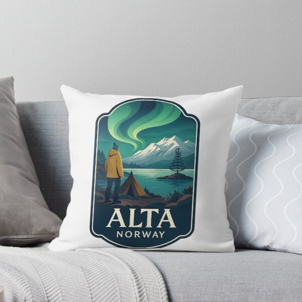 Item preview, Alta – Arctic Camping Under the Lights designed and sold by Aryabek.
