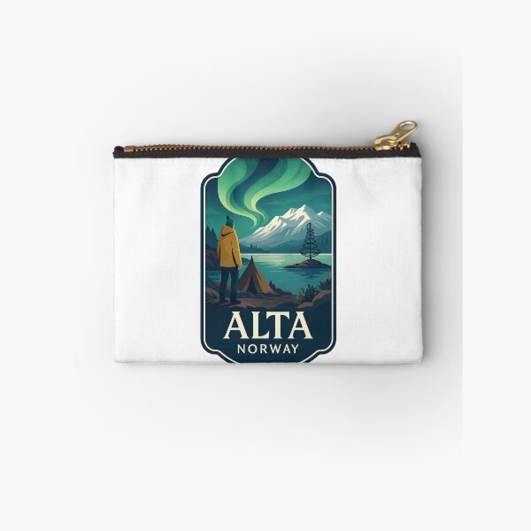 Item preview, Alta – Arctic Camping Under the Lights designed and sold by Aryabek.