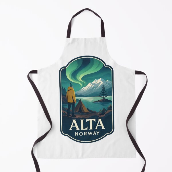 Item preview, Alta – Arctic Camping Under the Lights designed and sold by Aryabek.