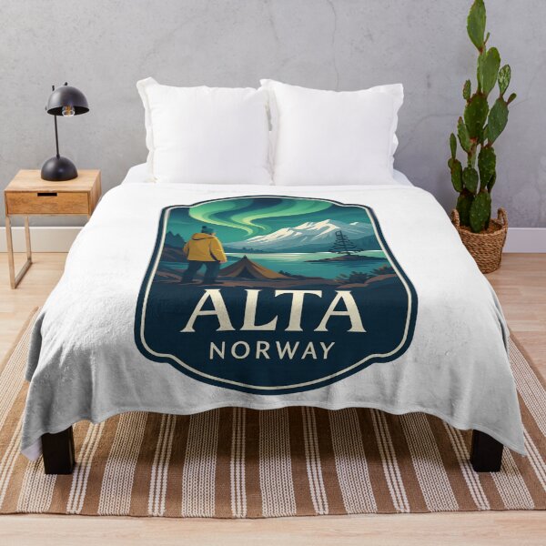 Item preview, Alta – Arctic Camping Under the Lights designed and sold by Aryabek.
