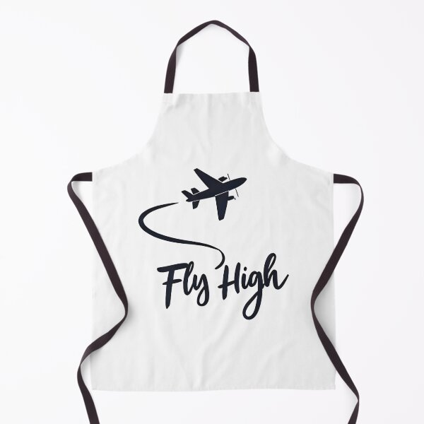 Item preview, Fly High Airplane Minimalist Typography designed and sold by quietvisualsco.