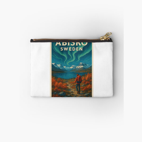 Item preview, Abisko – Autumn Aurora over Lapporten designed and sold by Aryabek.
