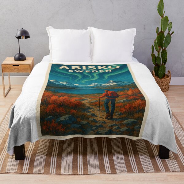 Item preview, Abisko – Autumn Aurora over Lapporten designed and sold by Aryabek.