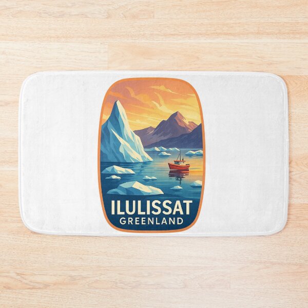 Item preview, Ilulissat – Sunset Over Iceberg Bay designed and sold by Aryabek.