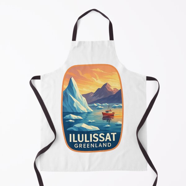 Item preview, Ilulissat – Sunset Over Iceberg Bay designed and sold by Aryabek.